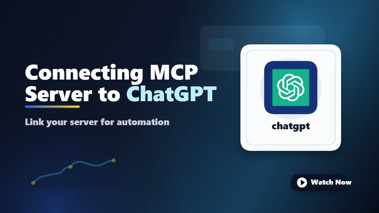 Connecting MCP Server to ChatGPT