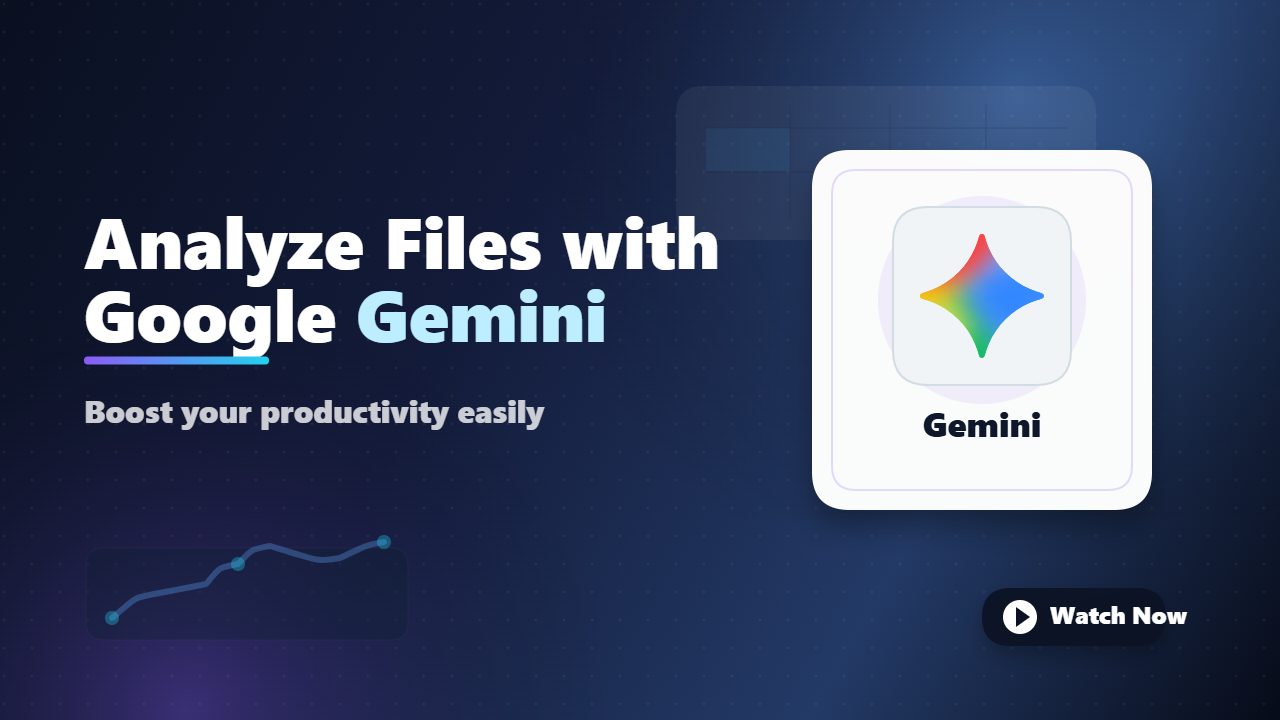 Google Gemini AI Basics: File Analysis