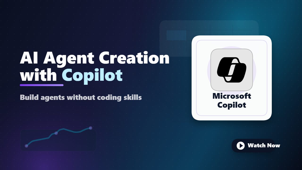 Using Microsoft Copilot Studio for AI Agents