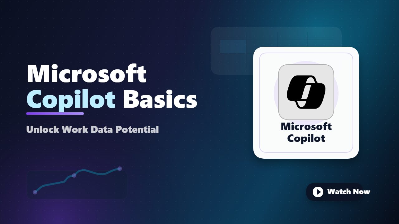 Using Microsoft Copilot with Work Data