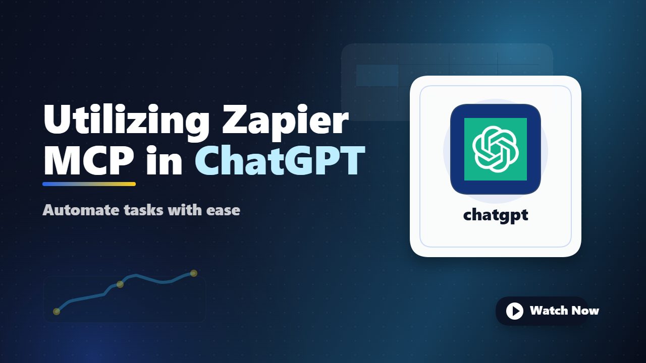 Utilizing Zapier MCP in ChatGPT