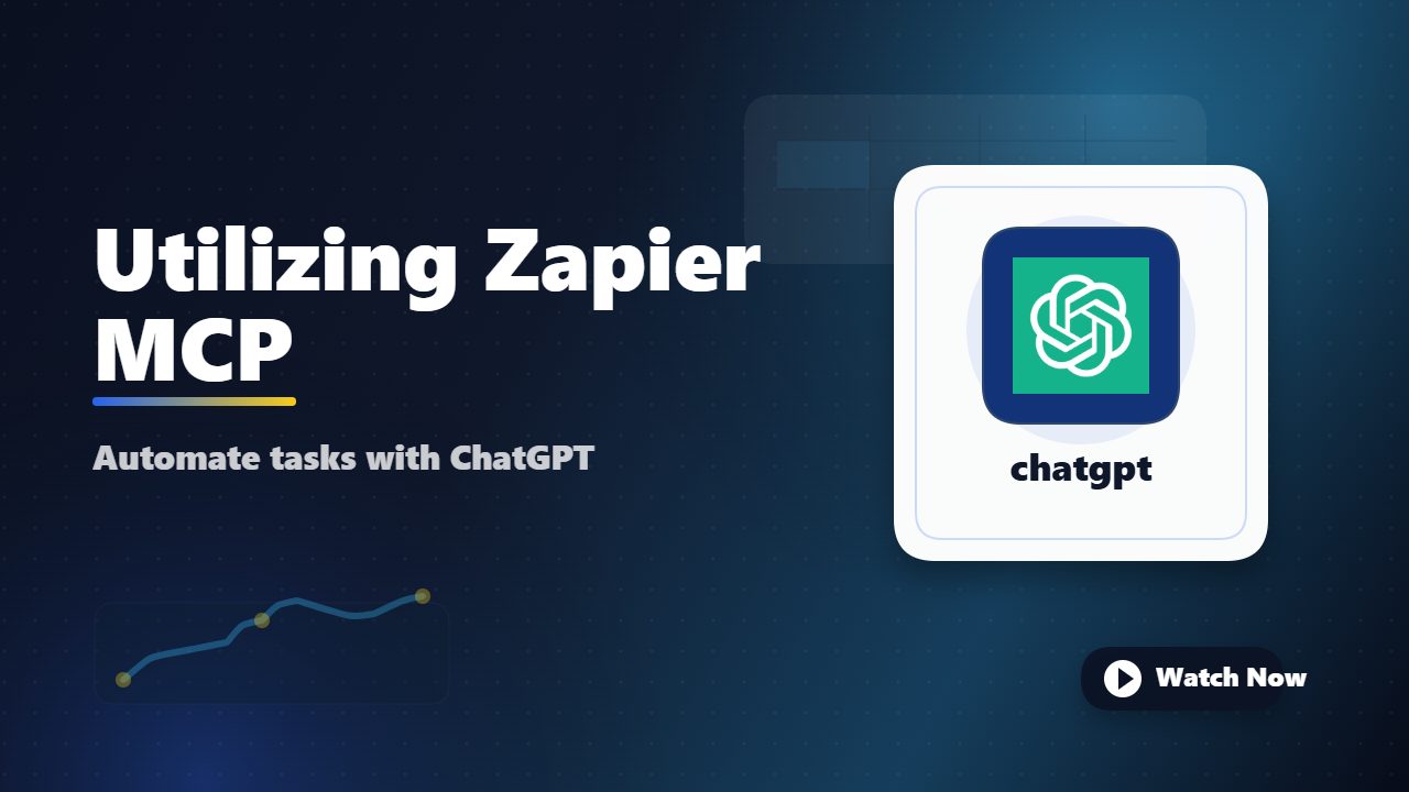 Utilizing Zapier MCP with ChatGPT