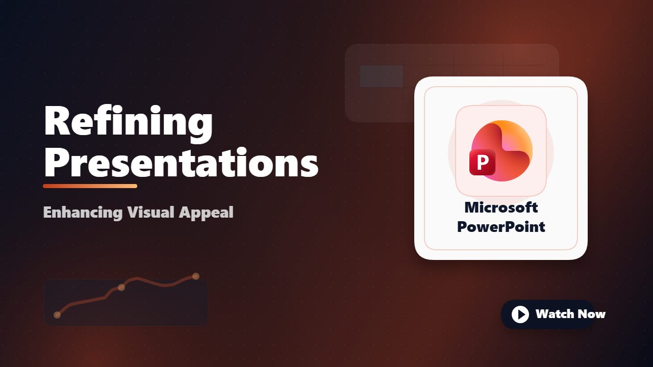 Adding Backgrounds and Transitions to Presentations