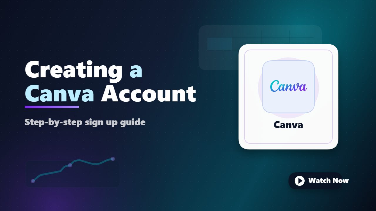 Creating a Canva Account