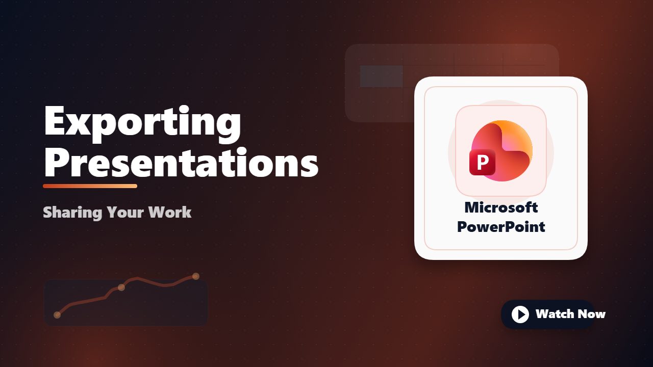 Exporting and Printing Presentations