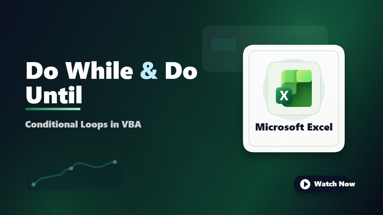 Implementing Do While and Do Until Loops