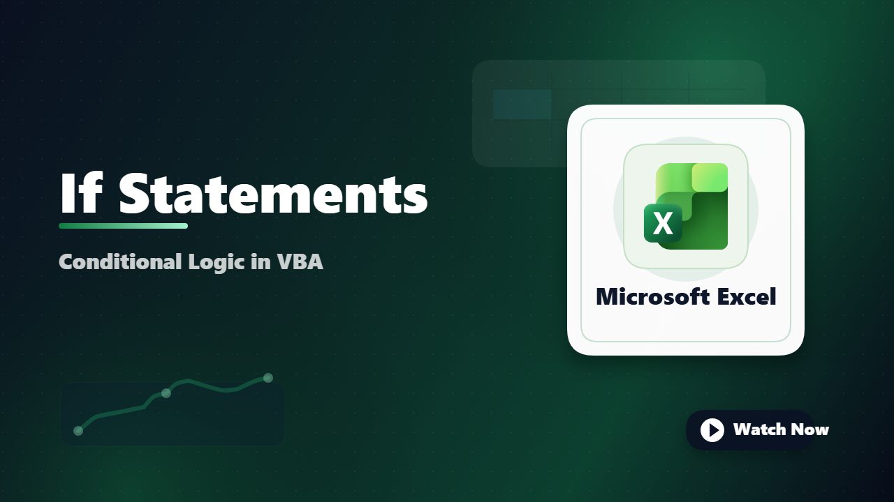Implementing If Statements in Macros