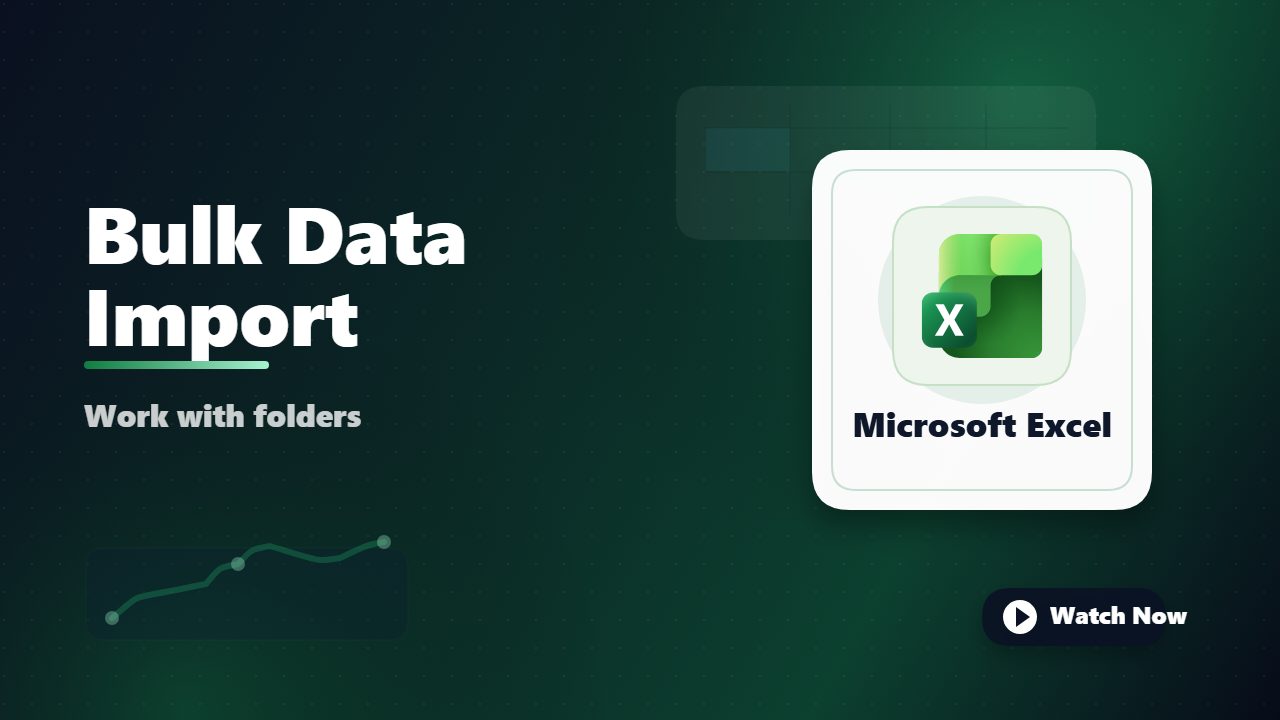 Importing Data from Folders