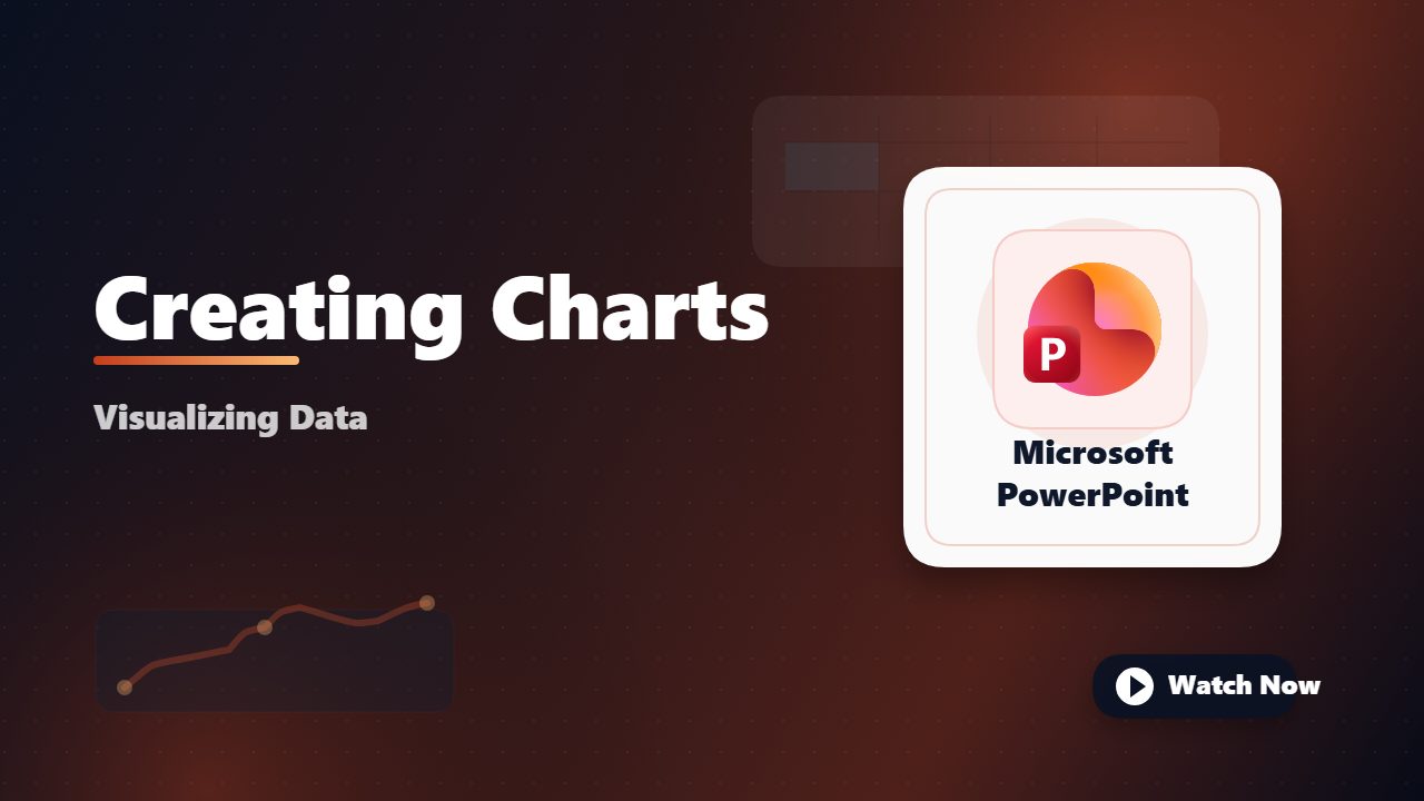 Inserting and Editing Charts in Presentations