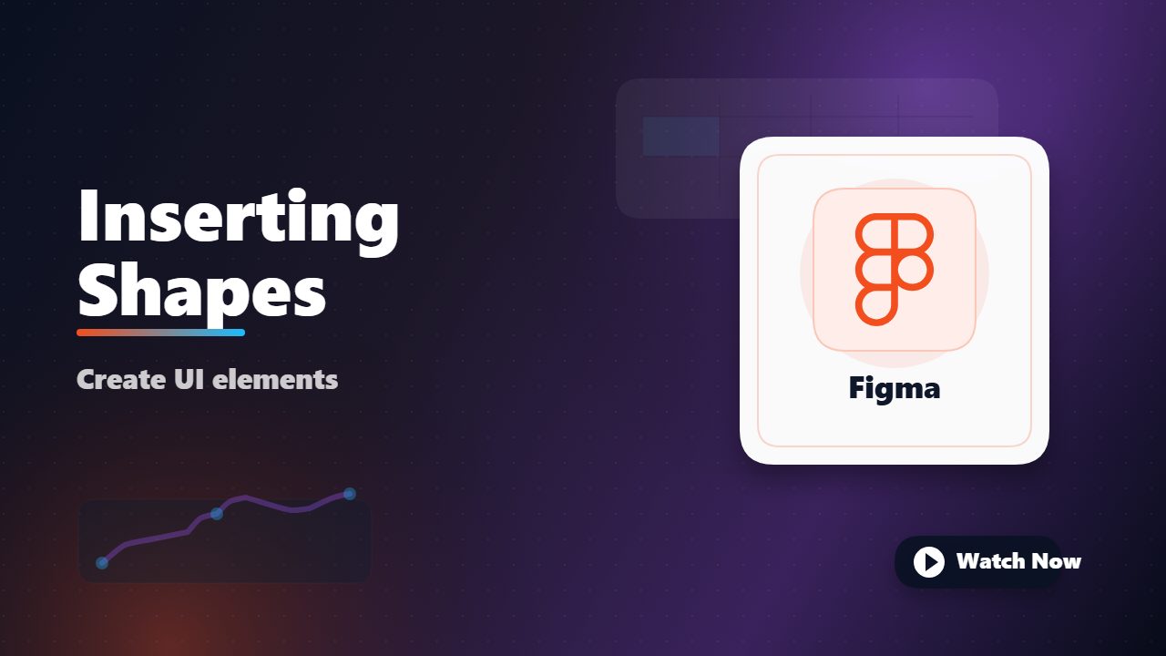 Inserting Shapes in Figma