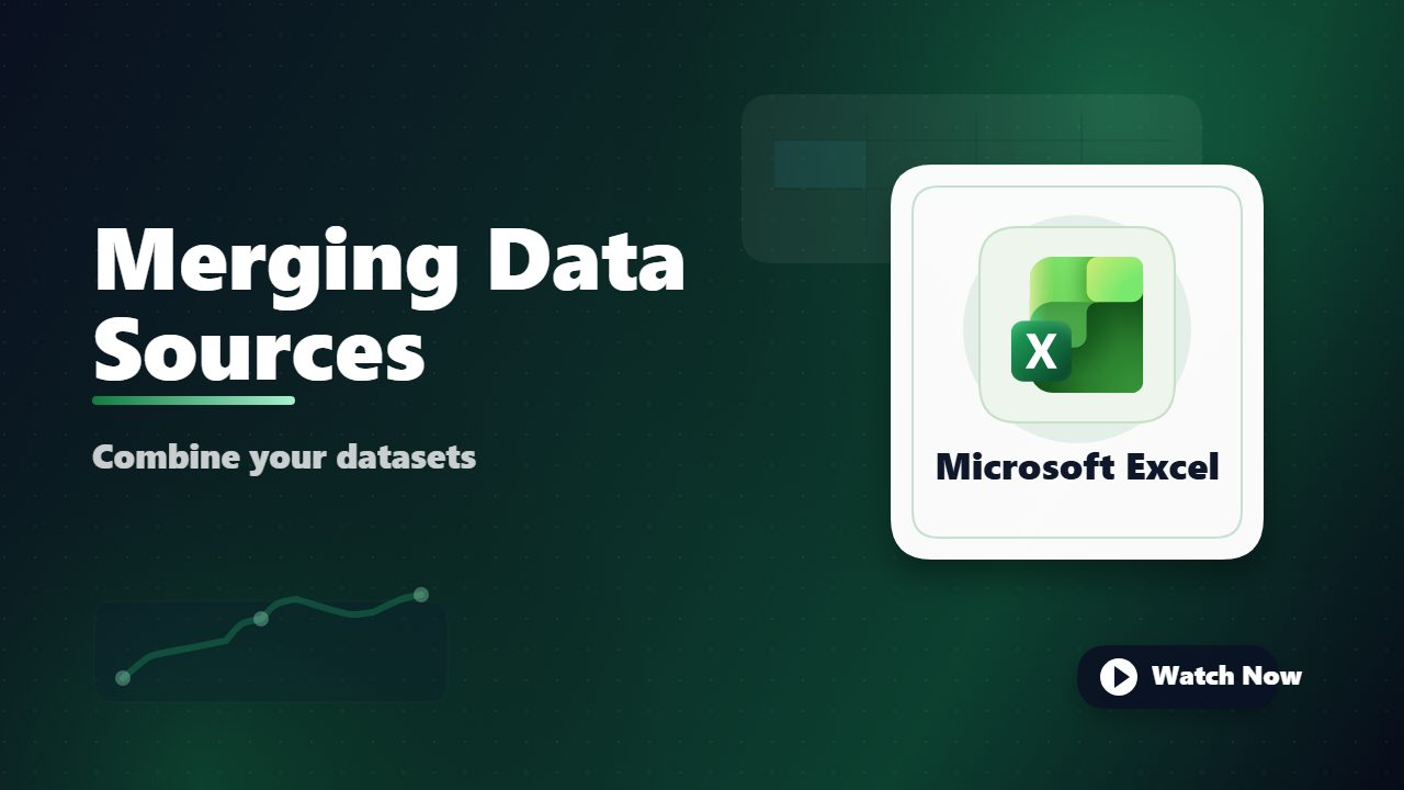 Merging Data Sources in Power Query