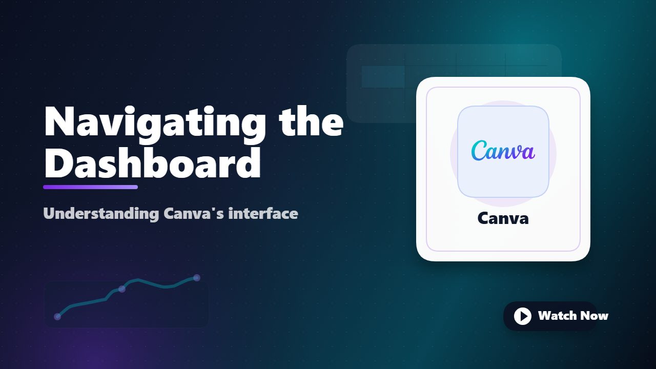 Navigating the Canva Dashboard