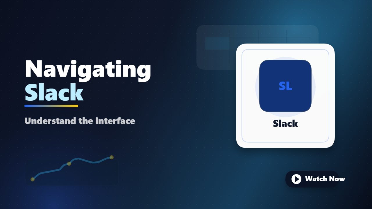 Navigating the Slack Interface