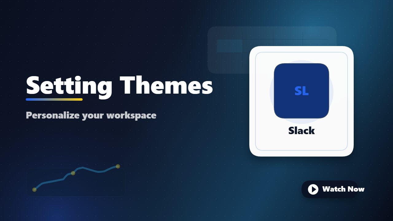 Setting Themes in Slack