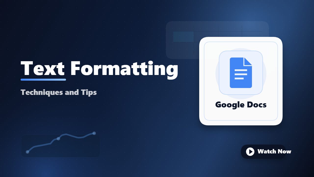 Text Formatting Techniques