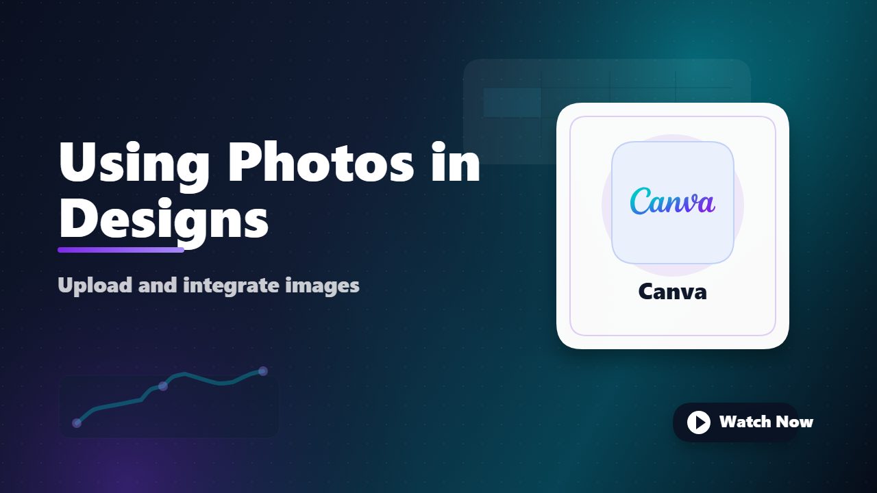 Uploading and Using Photos in Canva