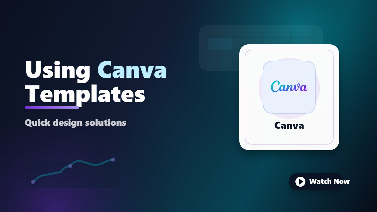 Using Canva Templates