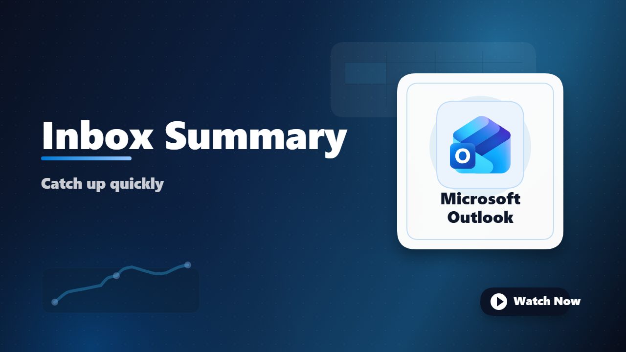 Using Copilot to Summarize Inbox and Calendar
