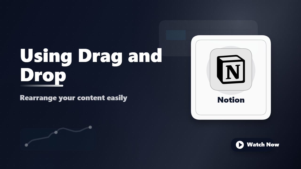 Using Drag and Drop for Blocks